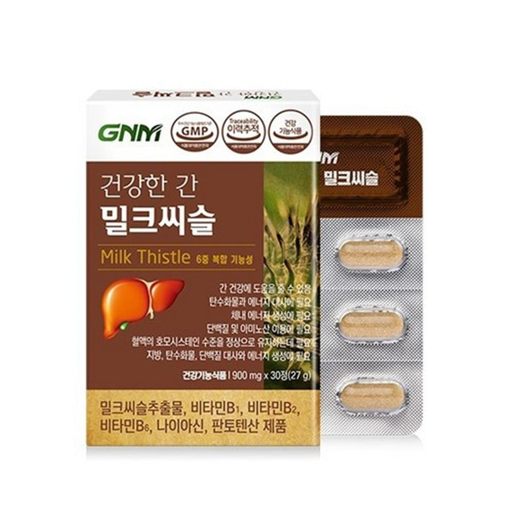 GNM 자연의품격 건강한 간 밀크씨슬 30정